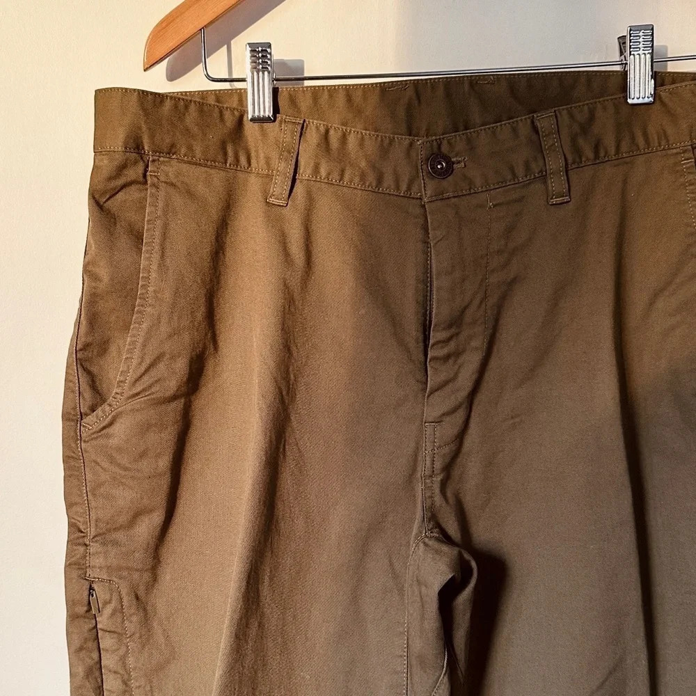 The North Face olive Pants - Size 34W/32L - men’s sprag 5-pocket pants - Picture 5 of 6